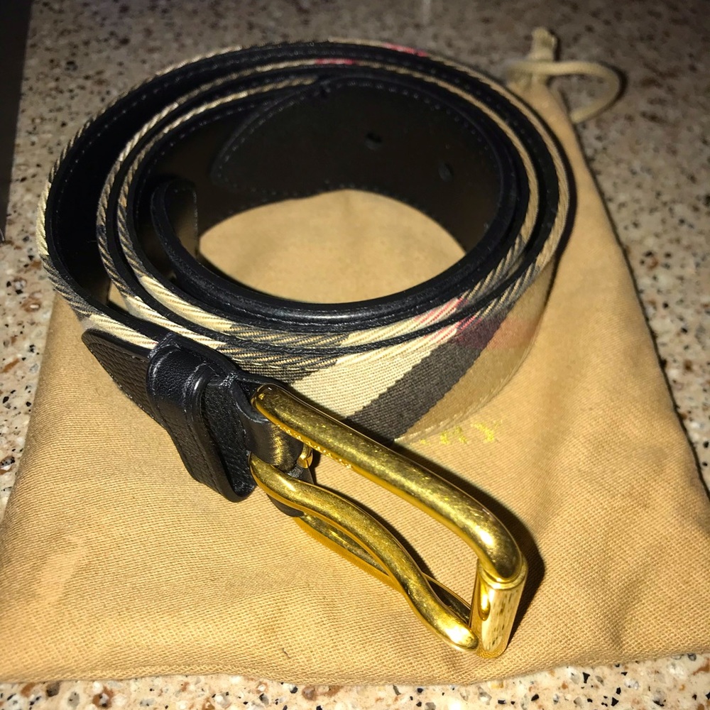 Authentic Burberry Belt